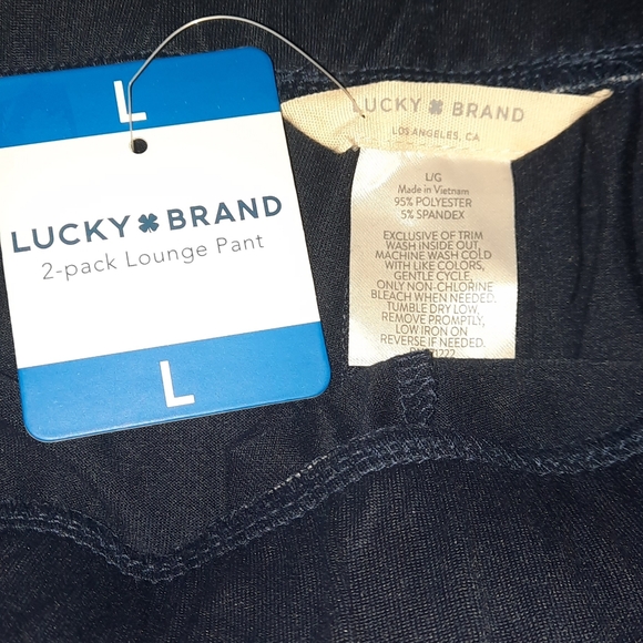 Lucky Brand 2 Pair Pajama Pants - Picture 2 of 13